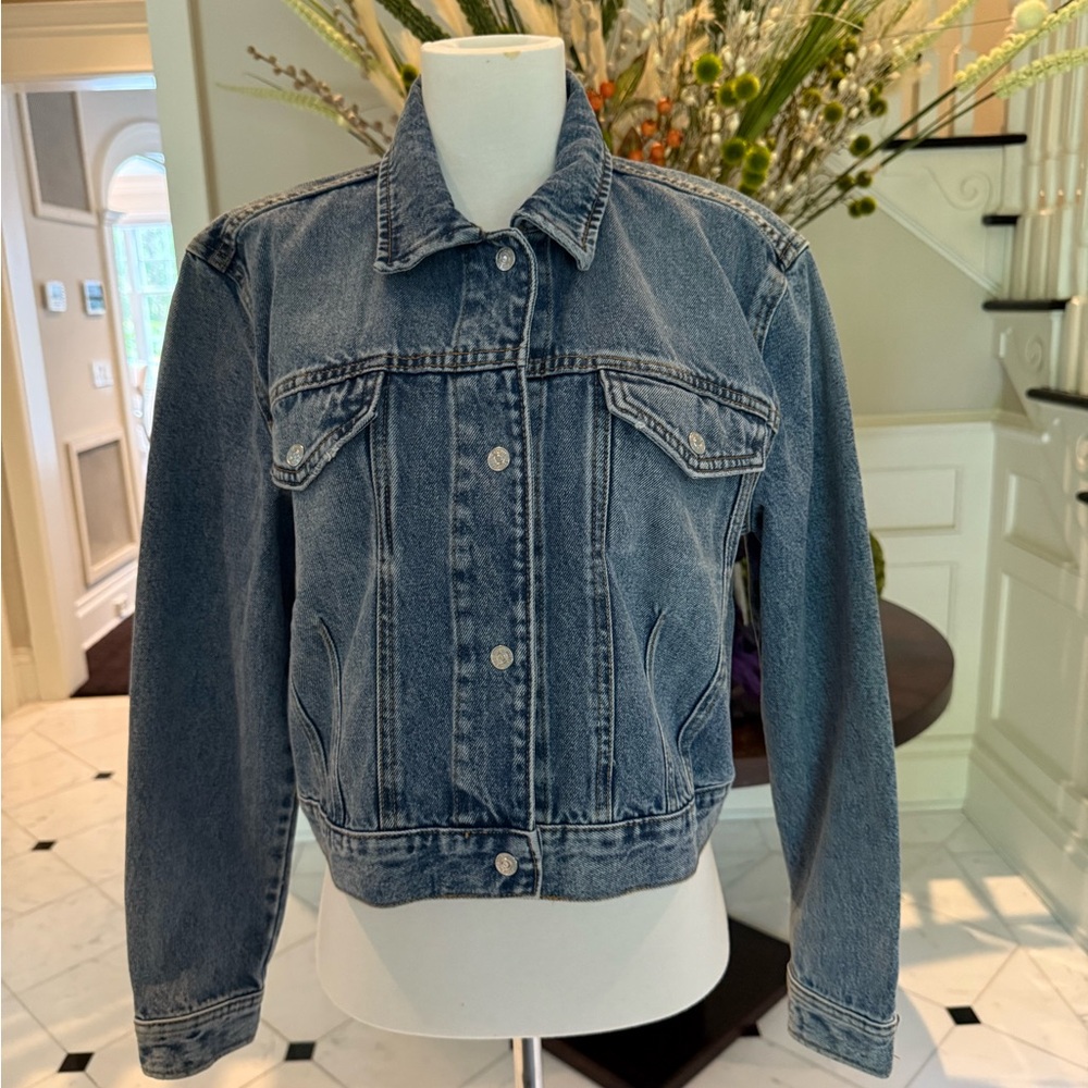 Mango Blue Jean Jacket